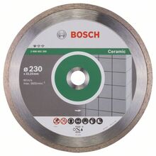 Teemantlõikeketas Bosch 2608602205 FPE, 230 x 22,23 mm, keraamika