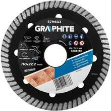 Teemantlõikeketas Graphite 57H603, 110 x 22,2 mm, jaoks 58GE138
