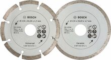 Teemantlõikeketas Bosch 2607019478, 115 mm, 2 tk