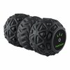 Vibreeriv massaažirull Tunturi Vibrating Duo Roller 14TUSYO072, 16 cm, must