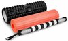 Massaažirull Spokey Mixroll 3in1 928939, 14.5 cm, 3 tk, must/oranž