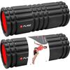 Massaažirull Pure2Improve Ribbed Training Roller P2I840000, 33 x 15 cm, must