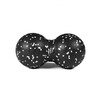 Massažipall Tiguar Duo Ball, 16/8 cm, valge/must