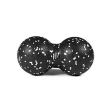 Massažipall Tiguar Duo Ball, 16/8 cm, valge/must