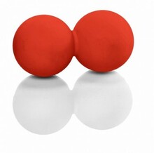 Massaažipall Gymstick Myofascia Doubleball 61020, 6,3 cm, punane