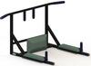 Seinale kinnitatav lõuatõmbekang + rööbaspuud Sanro Pro 3in1, must, kuni 200 kg