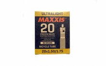 Ratta sisekumm Maxxis Ultralight 20 x 1.50/1.75, Presta RVC 48 mm