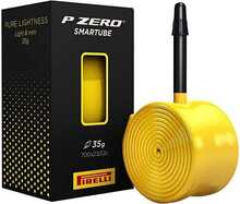 Jalgratta sisekumm Pirelli P ZERO SmarTUBE 700, 23/32-622, Presta 60 mm, kollane musta ventiiliga