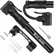 Käsipump Alogy Mini, alumiinium, 100 PSI