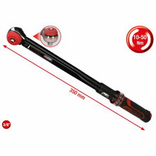 Dünamomeetriline võti KS Tools ERGOTORQUEprecision 3/8, 10-50 Nm