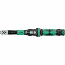 Dünamomeetriline võti Wera Click-Torque Lock A5 R/L, 1/4, 2,5-25 Nm, must/roheline