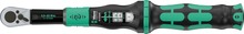 Dünamomeetriline võti Wera Click-Torque Lock A6 WE05075691001, 1/4, 2,5-25 Nm, must/roheline