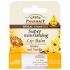 Huulepalsam Green Pharmacy Honey and Vanilla SPF 10, 3,6 g