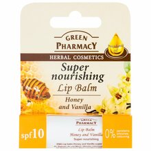Huulepalsam Green Pharmacy Honey and Vanilla SPF 10, 3,6 g