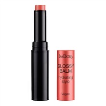 Huulepalsam Isadora Glossy Balm Hydrating Stylo, 42 Sweet Peach, 1,6 g