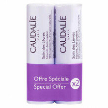 Huulepalsamite komplekt Caudalie Lip Conditioner Duo, 2 x 4,5 g