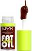 Huuleõli NYX Professional Makeup Fat Oil Lip Drip, 08 Status Update, 4,8 ml