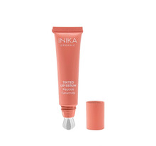 Huuleserum Inika Organic Tinted Lip Serum peptiidide ja keramiididega, 10 ml, Blush