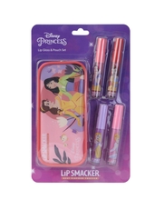 Kosmeetikakomplekt Lip Smacker Disney Princess huuleläige 4x6 ml + kosmeetikakott, 1510678E