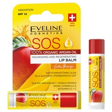 Huulepalsam Eveline SOS Nourishing and Regenerating, Exotic Mango, 4,5 g