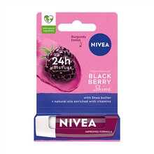 Huulepalsam Nivea 24H Moisture Blackberry Shine, 4,8 g