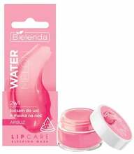 Huulepalsam Bielenda Lip Care + öömask 2in1, arbuus, 10 g