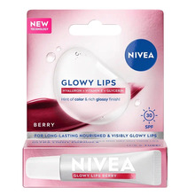 Huulepalsam Nivea Glowy Lips Berry SPF 30, 10 ml