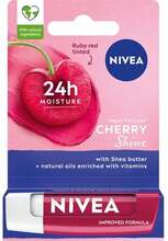 Huulepalsam Nivea 24H Moisture Cherry Shine, 4,8 g