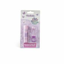 Huulepalsam Martinelia Shimmer Wings sõrmustega, Raspberry, 2 tk