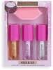 Huuleõlide komplekt Makeup Revolution London Kiss & Go, 3 x 4,5 ml