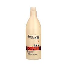 Juuksepalsam Stapiz Sleek Line Repair Balm siidiga, 1000 ml