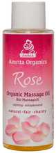 Massaažiõli Amrita Organics Rose, 100 ml