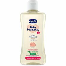 Massaaziõli Chicco Baby Moments Sensitive, 200 ml