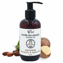 Massaažiõli Vcee makadaamia ja jojoba, 200 ml