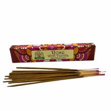 Viirukipulgad Orkay, Namaste Mandala Masala, roos ja vanilje, 15 tk, 20 cm