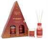 Lõhnastatud pulkade komplekt La Casa de los Aromas Glowing Elegance, Red Owoce, 95 ml + küünal 120 g