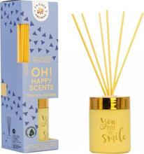Kodulõhnastaja pulkadega La Casa de los Aromas Oh Happy Scents Tropical Summer, 100 ml