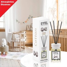 Kodulõhnastaja pulkadega Eyfel, puuvill, 120 ml