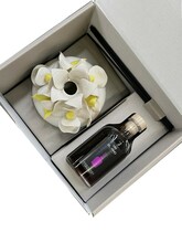 Kodulõhnastaja pulkadega Erbolinea Prestige Capodimonte, beige Vin Di Vino, 100 ml, keraamilise anumaga