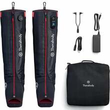Kompressioonmassižisaapad Therabody JetBoots Pro Plus JB0004130-3A1M, must