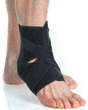 Pahkluu tugi Gymstick Ankle Support 2.0, universaalne, must
