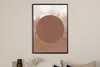 Plakat Soft shades VENTURE DESIGN 30 x 40 cm, pruun