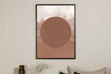 Plakat Soft shades VENTURE DESIGN 30 x 40 cm, pruun