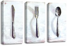 3-osaline lõuendipilt Wallity Majestic UC032, 66 x 45 cm