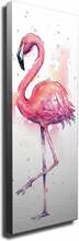 Reproduktsioon lõuendil Wallity Flamingas, 30 x 80 cm