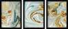 Kolmeosaline reproduktsioon Wallity Mioli Decor 3SC116, 35 x 45 cm