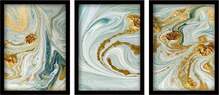 Kolmeosaline reproduktsioon Wallity Mioli Decor 3SC116, 35 x 45 cm