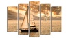 Dekoratiivne lõuendipilt Wallity Mioli Decor 5PATK-24, 19 x 50 cm, 5-osaline