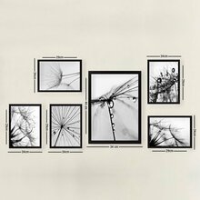 Dekoratiivne pilt Wallity SET082, 24 x 44 cm, 6 osa
