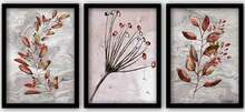 Dekoratiivne raamitud pilt Wallity 3SC67, 35 x 45 cm, 3 tk